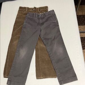 Two pairs of boys dress pants